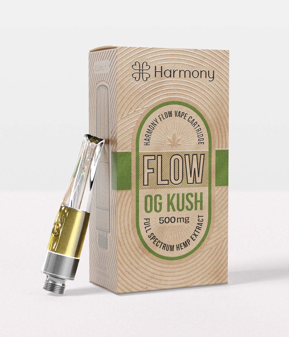 FLOW CBD VAPE CARTRIDGE - OG KUSH Meet Harmony FLOW CBD VAPE CARTRIDGE - OG KUSH Meet Harmony
