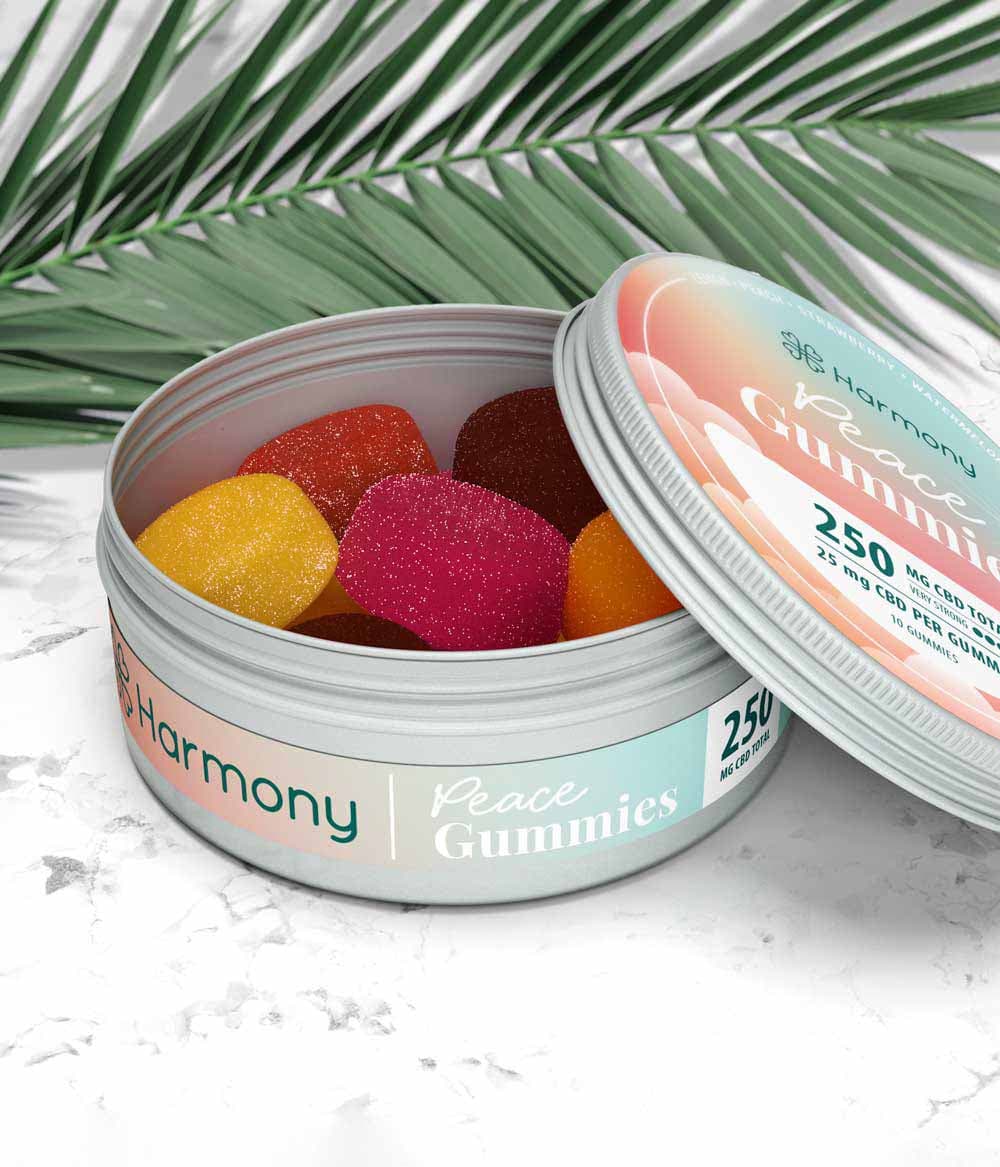 Bonbons au CBD - Peace Gummies