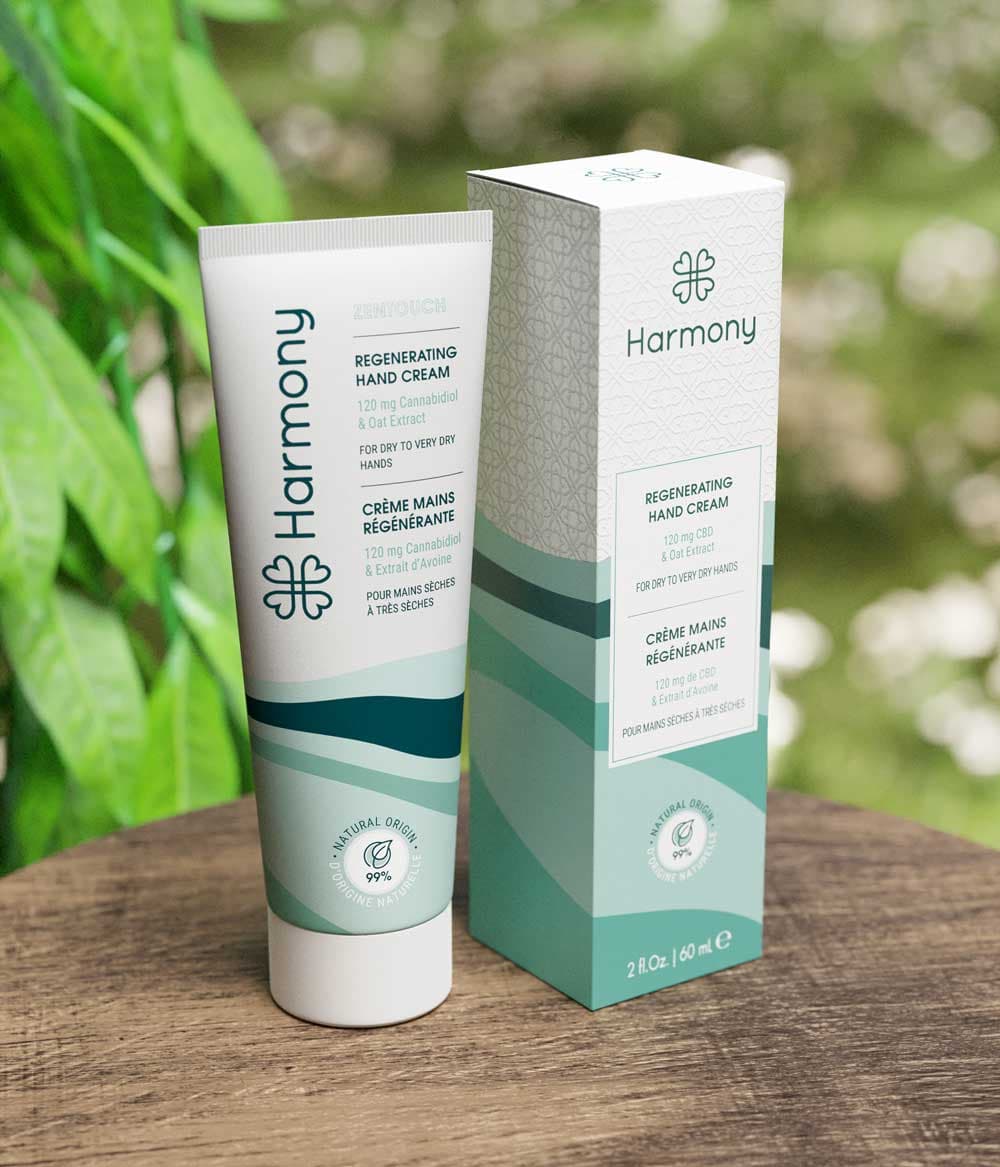 Crème pour les mains au CBD - Zentouch