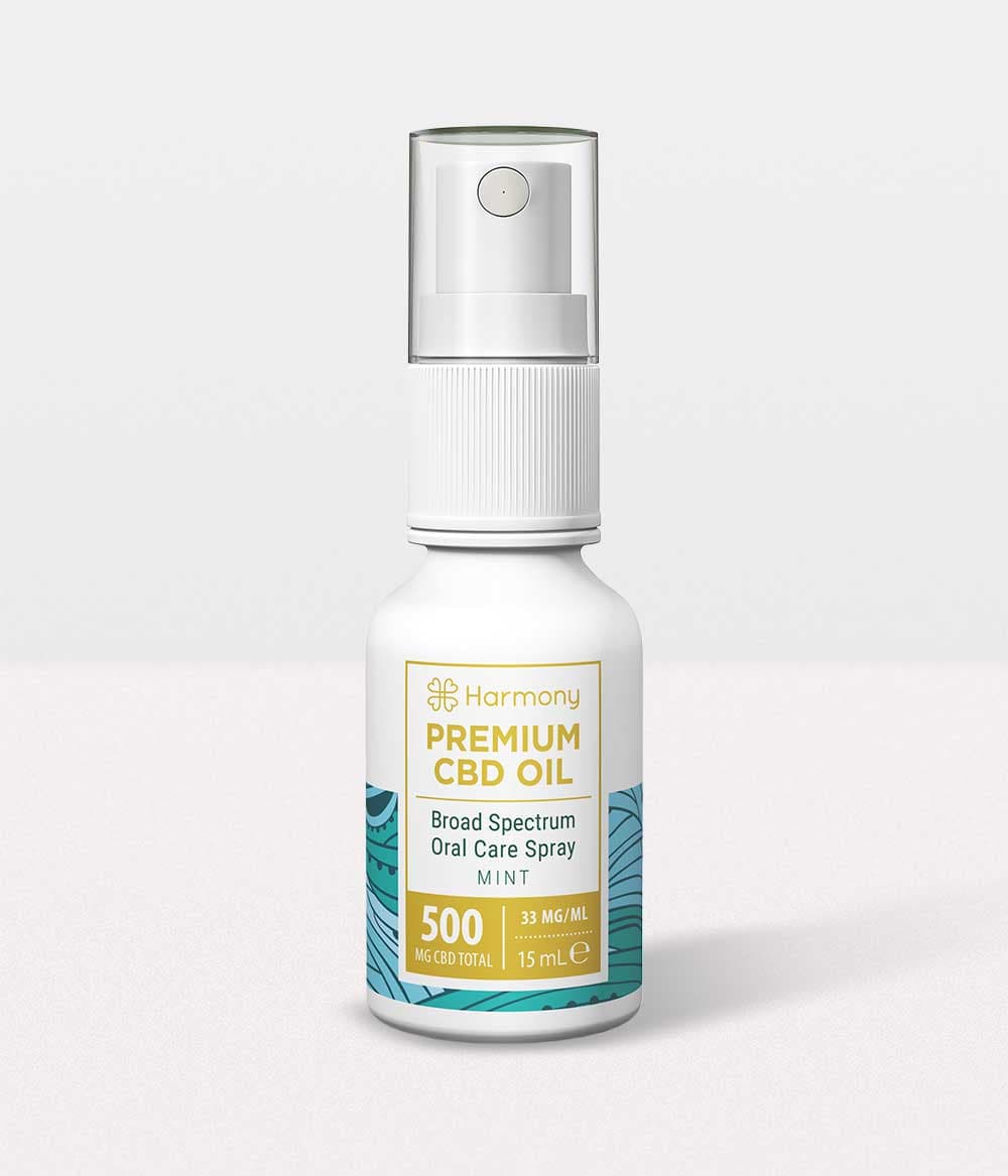 Huile de CBD en spray - Menthe - 500 mg - 15 ml
