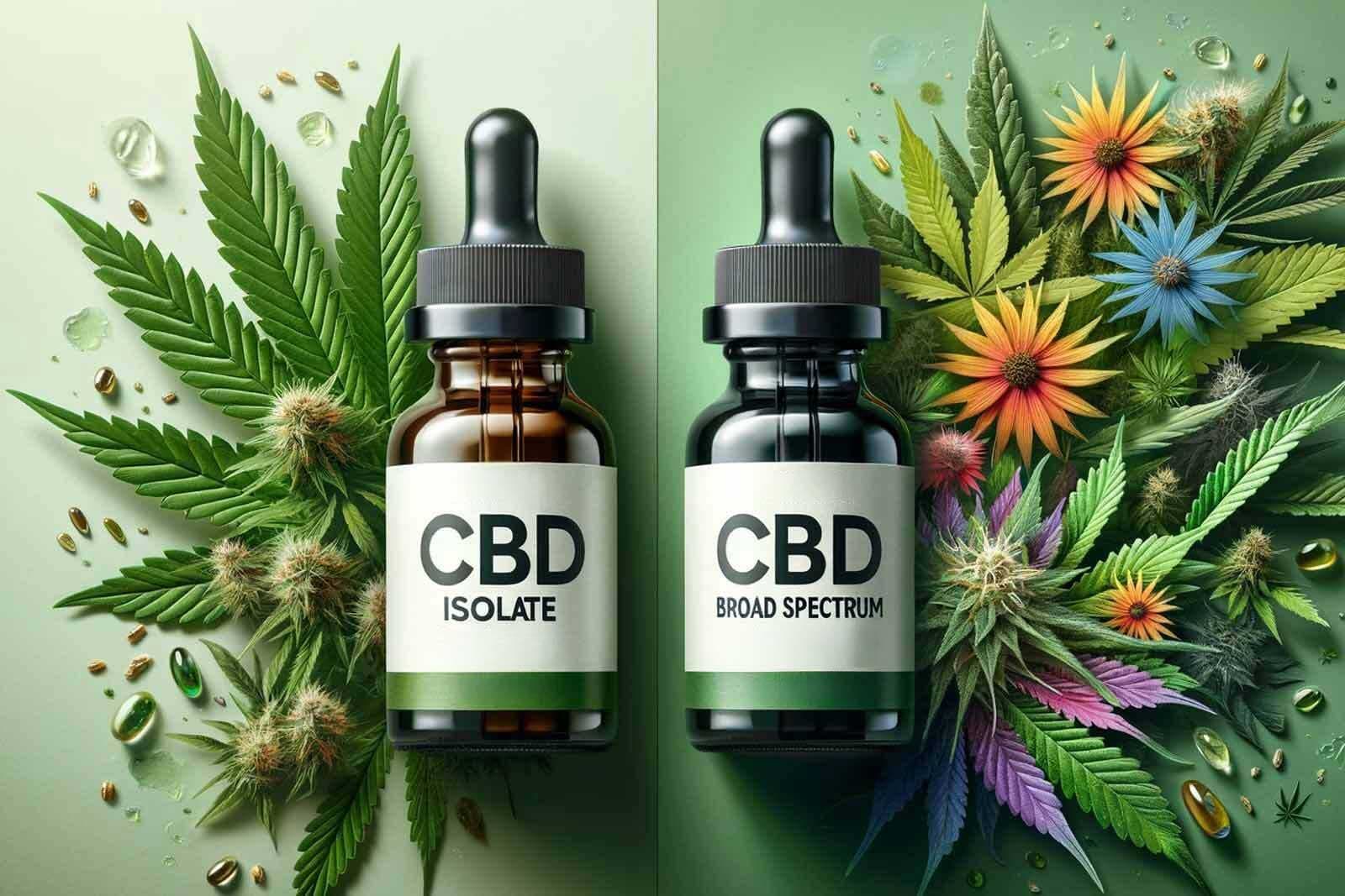 Huiles de CBD : isolat vs spectre large