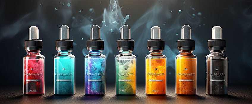 vape cbd liquides couleurs
