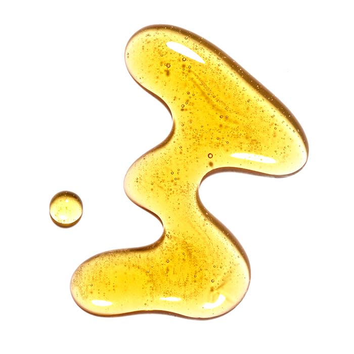 Hemp seed oil texture