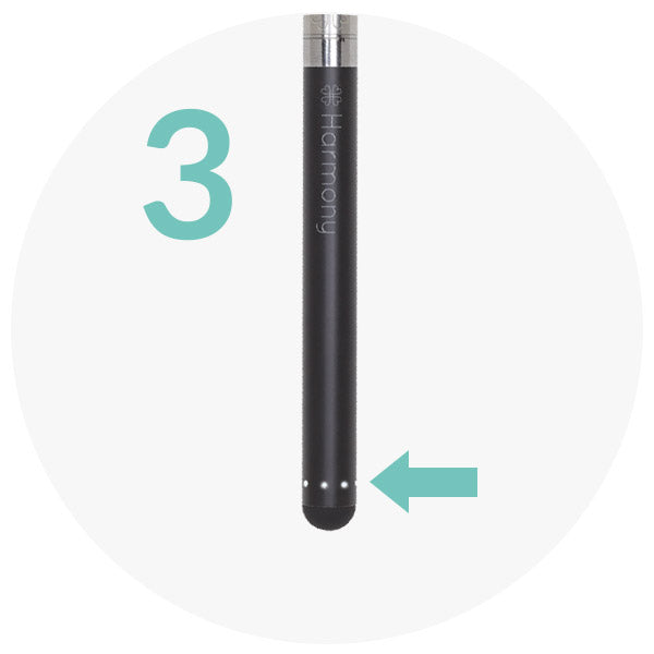How to charge harmony CBD pen