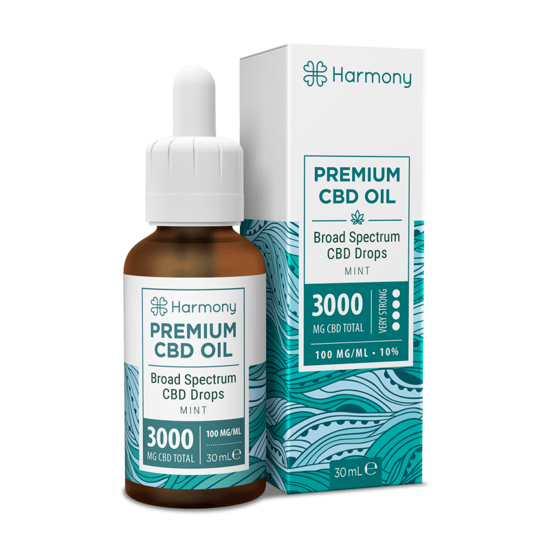 Ingredients CBD Drops mint aroma - Harmony