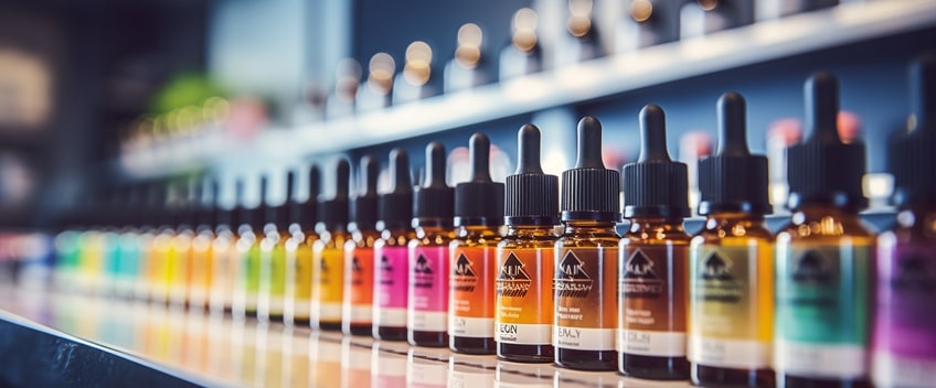 cbd vape de toutes les couleurs