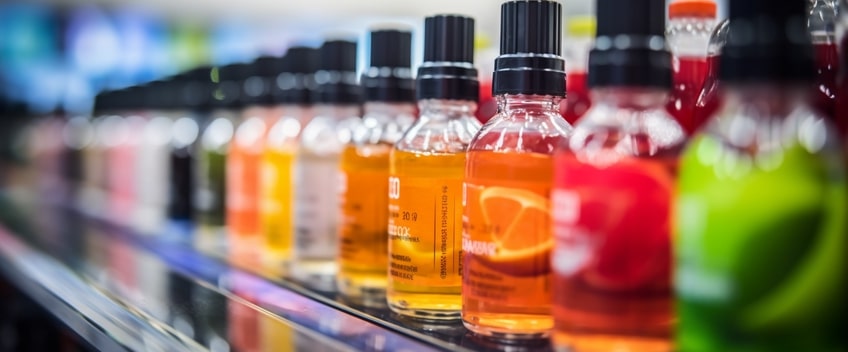 cbd e liquide de toutes les couleurs