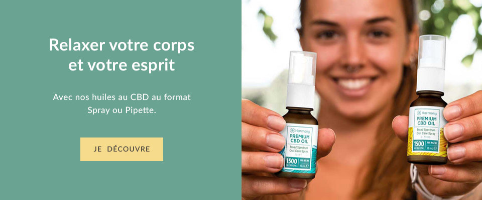 Huile CBD chat