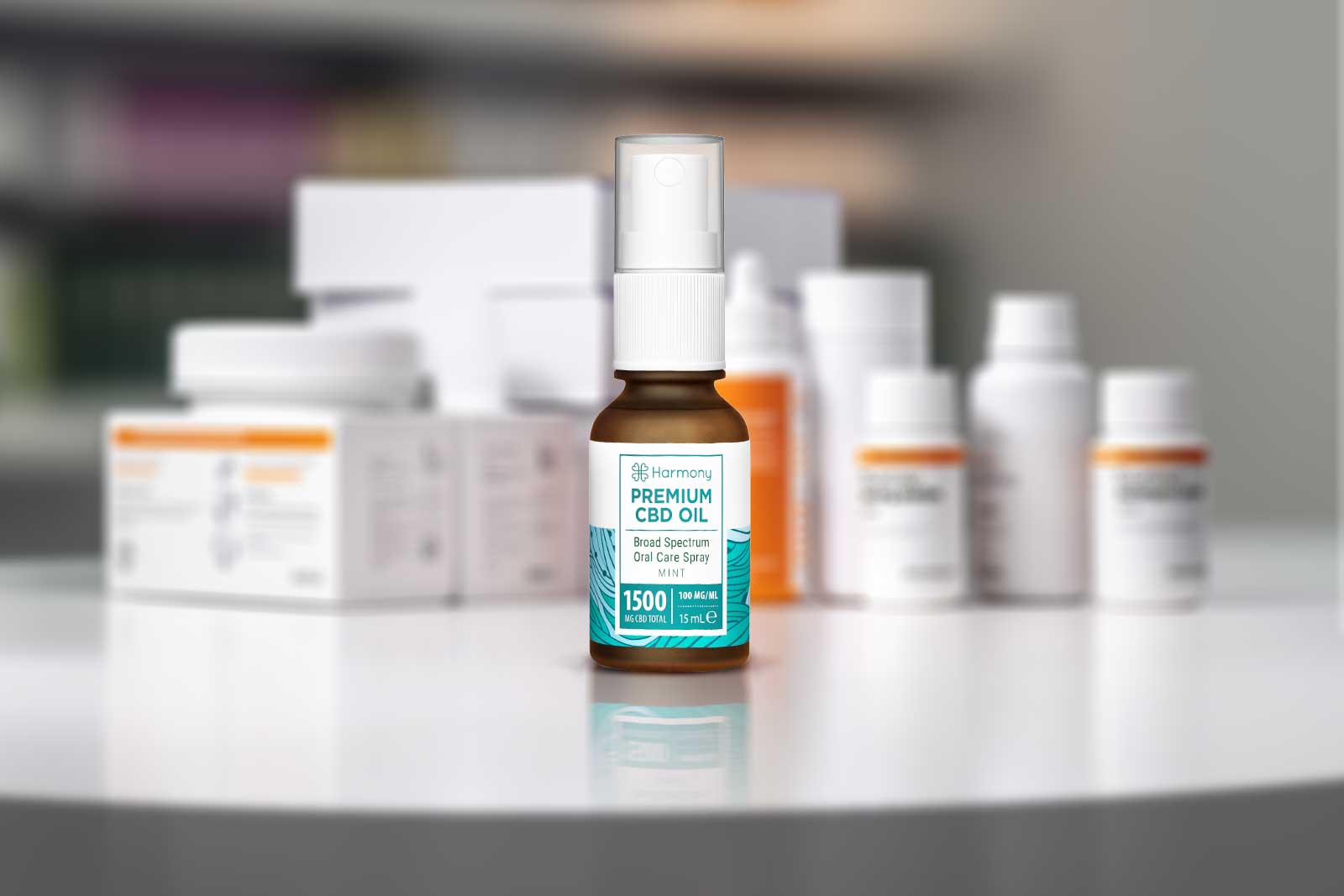 cbd oil bottle