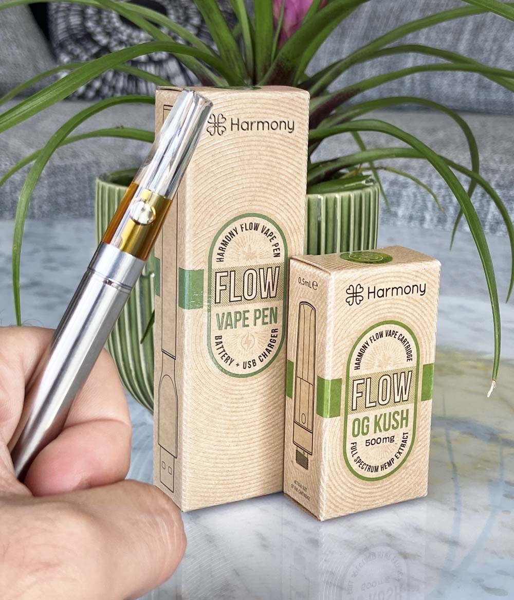 FLOW CBD VAPE - STARTER KIT OG KUSH Meet Harmony FLOW CBD VAPE - STARTER KIT OG KUSH Meet Harmony